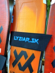 PÁSKA NA LYŽE LYZIAR.SK ČIERNA 5CM